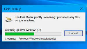 Windows will now set itself up. Is It Safe To Delete Everything In Windows Disk Cleanup