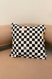 I was remodeling and organizing my coat closet turned tinkering around: Checkerboard Home Decor Trend Apartment Therapy