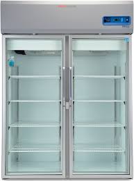 Tsx High Performance Biomedical Double Glass Door Refrigerator 51 1 Cu Ft 115v