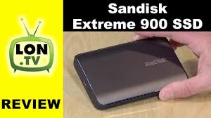 Looking for serious storage speeds for your photos, videos and files? Sandisk Extreme 900 Review Raid 0 Portable Solid State Disk Ssd Youtube