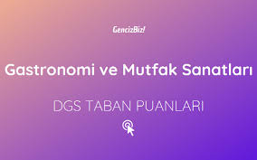 Gastronomi bölümü 4 yıllık bir lisans programıdır. Gastronomi Ve Mutfak Sanatlari Dgs Taban Puanlari 2020 Tabata Gastronomi Sanat