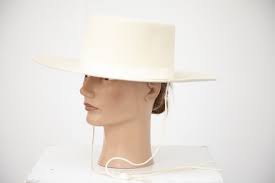 Ivory Felt Wide Brim Hat A6250113 Wide Brim Hat Brim Hat Wide Brimmed