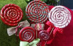 Christmas Lollipop Ornament Diy Christmas Candy Christmas Lollipops Christmas Diy