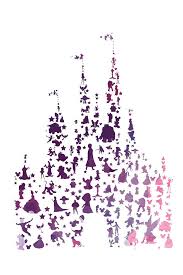New Disney Character Castle Watercolor Elsa And Anna Instant Download Jpeg Watercolor Disney Disney Castle Silhouette Disney Wallpaper