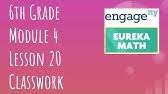 Carrying out a randomization test. Engage Ny Eureka Math Grade 5 Module 4 Lesson 27 Homework Youtube