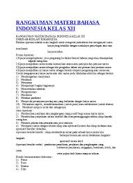 Rangkuman materi bahasa jawa kelas 11 semester 2. Top Pdf Rangkuman Bahasa Indonesia Kelas 5 123dok Com