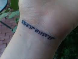 coordinates i d fill in engelbostel de latitude 52 26 48 n longitude 9 39 36 e coordinates tattoo tattoos travel tattoo coordinates tattoo