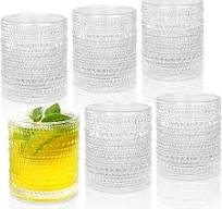 Amazon.com | JPPSUJJ Cocktail Glasses 10 oz Hobnail Drinking ...