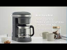 The company faced competition as rivals moved into this emerging market, and introduced its trademarked silhouette in the 1930s with the model k, the work of designer egmont arens. Getting Started With The Kitchenaid Drip Coffee Maker Youtube