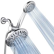 Aquadance 7 Premium High Pressure 3 Way Rainfall Combo For The Best Of Both Worlds Rain Shower Head Hand Held Shower Shower Heads