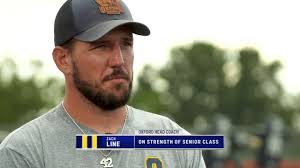 Oxford High School varsity head football coach Zach Line talks about the  strength of the senior class., Groves vs. Oxford coverage will begin at 7  p.m. tomorrow night