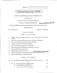 Control systems 1 apgenco question paper. Ec6302 Digital Electronics Aprilmay 2017 Recent Question Paper