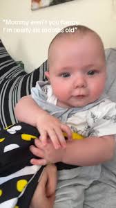 My baby is growing so much 🥺 nearly 6 months old already🩵 #son #6months  #myworld