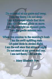Mary Elizabeth Frye Do Not Stand At My Grave And Weep Do Not Stand At My Grave And Weep 8x10 Mary Elizabeth Frye Digital Illustration Remembrance Wall Decor Framabl Digital Illustration Digital Mary Elizabeth