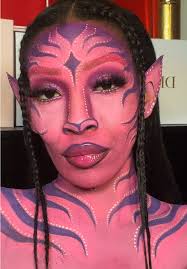 Pink Avatar Makeup Transformation Live Edition