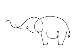 Looking for african elephant outline psd free or illustration? Elephant Outline Photos Royalty Free Images Graphics Vectors Videos Adobe Stock