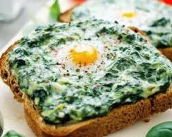 Tartines Oeuf Epinards A La Creme Pour Plateau Tele Recette Tartine Recette Recettes De Cuisine