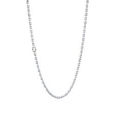 Sterling silver necklace chain, chain necklace, silver necklace for women, silver chain for men, rope, figaro, box chain, spiga, cuban chain larkking 5 out of 5 stars (3,879) $ 13.85. Tiffany 1837 Makers Chain Necklace In Sterling Silver And 18k Gold 24 Tiffany Co