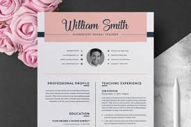 It works well for those applying for jobs in traditional industries. Teacher Resume Template For Word Pages Creative Teacher Cv Elementary School Teacher Resume Crella