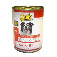 Quik Kuzu Etli Konserve Kopek Mamasi 415 Gr