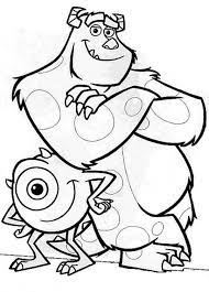 Disney the aristocats coloring page 103. Mike And Sulley Are A Perfect Partner In Monsters Inc Coloring Page Monster Coloring Pages Mike And Sulley Coloring Pages