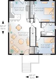 Craftsman bungalow floor plans, house plans & designs. House Plan 65052 Traditional Style With 896 Sq Ft