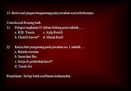 Maybe you would like to learn more about one of these? Contoh Soal Puisi Pilihan Ganda Dan Jawabannya Kelas 8 Kunci Ujian