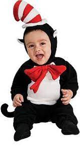 Baby Cat In The Hat Costume Dr Seuss 21 99 Baby Costumes Dr Seuss Costumes Baby Hats