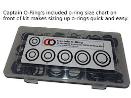 Captain O Ring Boss Hydraulic Sae 900 O Ring Seal Kit Buna N 70 255 Piece Kit