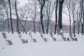 Київська область , київський район обрати місто. Kiev Ukraine March 3 2018 The City Was Covered With Snow Stock Photo Picture And Royalty Free Image Image 111543128