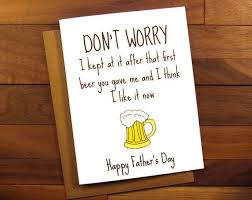 Someone saying something funny on twitter/tumblr/reddit/etc. Father S Day Card Beer Fathers Day Card By Thepaintedkitchen Funny Fathers Day Card Homemade Cards For Men Fathers Day