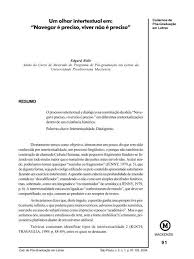 ( ) a partir de um jogo intertextual, o poema de alphonsus de guimaraens parodia o drama de narciso diante do espelho. Um Olhar Intertextual Em Navegar E Preciso Viver Nao E Preciso