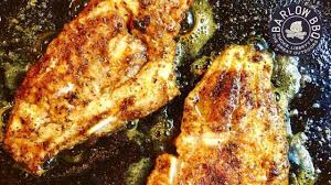 pan seared catfish fillets grilled