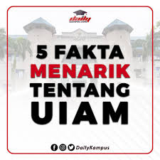 Selain itu, universiti ini juga mempunyai. Daily Kampus On Twitter 5 Fakta Menarik Tentang Uiam Bersempena Ulang Tahun Universiti Islam Antarabangsa Malaysia Uiam Yang Ke 37 Kami Bawakan Kepada Mahasiswa Uiam Beberapa Fakta Menarik Berkenaan Institusi Pendidikan Ini Https T Co
