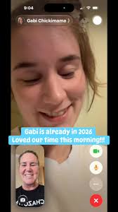 Such a beautiful time of connection with my daughter who is over 6000 miles  away and already in the New Year #2026 #chickiJapan