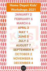 I just received an email from home depot that included promo codes for a bath promotion. Home Depot Free Kids Workshop 2021 Schedule Kids Freebies