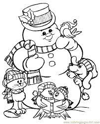 Snowman Coloring Page Printable Christmas Coloring Pages Snowman Coloring Pages Christmas Coloring Sheets