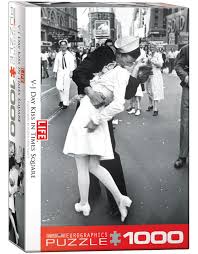 Maybe you would like to learn more about one of these? Eurographics Life Vj Day Kiss Times Square 1000pc Monkey Mountain Toys Games