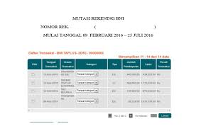 Surat kuasa cetak rekening koran bank bni. Contoh Surat Kuasa Print Buku Tabungan Bni Berbagai Buku
