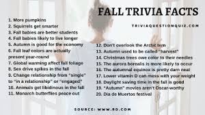Plus, they tend to lighten the mood and make people smile. 100 Fall Trivia Questions Answers For Adults Printable Trivia Qq