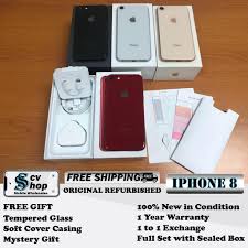 Has difficulty understanding even short answers in this language. Scv Original Refurbished Iphone 8 64gb 256gb Full Set New Set Shopee Malaysia