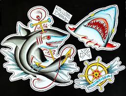 Check spelling or type a new query. Traditional Vivid Color Shark Tattoo Designs Tattooimages Biz