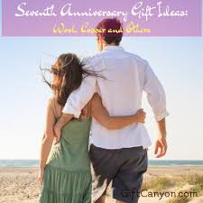 Whether you are leaning towards traditional 7th. Seventh Anniversary Gift Ideas Wool Copper And Others Gift Canyon