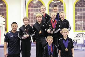 Chow gymnasts compete in Iowa City