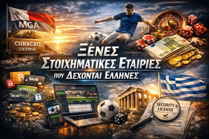 Οι πιο γνωστές ξένες εταιρείες στοιχημάτων που δέχονται παίκτες από την Ελλάδα