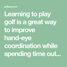 How it works is you drop the ball on the ground, once it bounces up you run to catch it before it can touch the ground again. Learning To Play Golf Is A Great Way To Improve Hand Eye Coordination While Spending Time Outdoors Appreciating Your Surroundings Play Golf Golf Learning