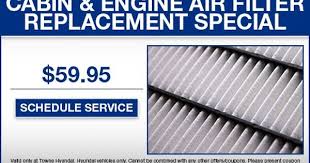 59 95 Cabin Engine Air Filter Replacement Schedule Service Engine Air Filter Hyundai