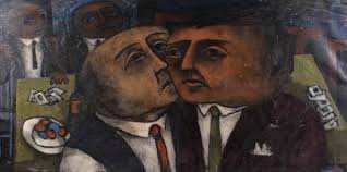 Fannie Bayers (c1900 1936) Social Realism Painting