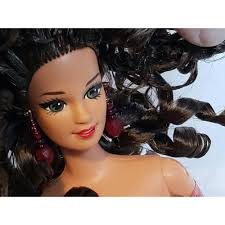 Bruce Nygren Vintage OOAK Barbie Doll Custom Dress Hair 1994 With Stand and  Box