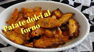I tempi di cottura ,. Patate Dolci Al Forno Youtube